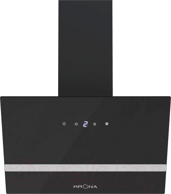 Вытяжка наклонная Krona Bruna 600 Black S / КА-00007235 - фото