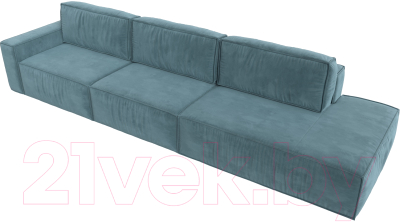 Диван Лига Диванов Прага Модерн Лонг подлокотник слева / 121740L