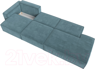 Диван Лига Диванов Прага Модерн Лонг подлокотник слева / 121740L