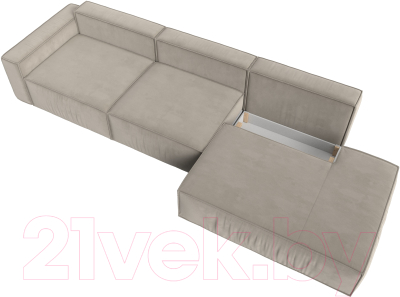 Диван Лига Диванов Прага Модерн Лонг подлокотник слева / 121745L