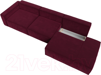 Диван Лига Диванов Прага Модерн Лонг подлокотник слева / 121746L