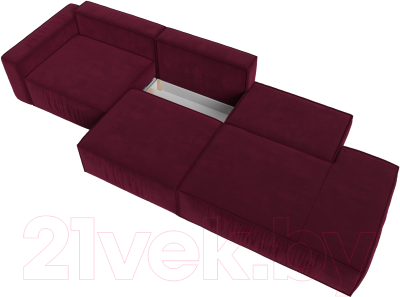 Диван Лига Диванов Прага Модерн Лонг подлокотник слева / 121746L