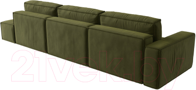 Диван Лига Диванов Прага Модерн Лонг подлокотник слева / 121748L