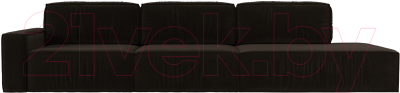 Диван Лига Диванов Прага Модерн Лонг подлокотник слева / 121749L
