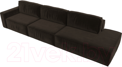 Диван Лига Диванов Прага Модерн Лонг подлокотник слева / 121749L