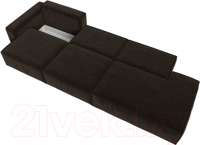 Диван Лига Диванов Прага Модерн Лонг подлокотник слева / 121749L