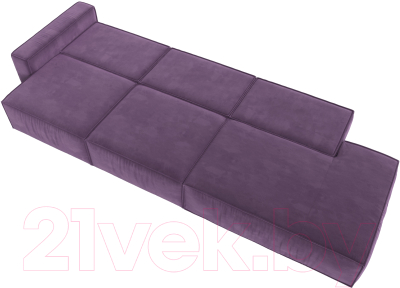 Диван Лига Диванов Прага Модерн Лонг подлокотник слева / 121750L