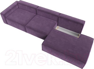 Диван Лига Диванов Прага Модерн Лонг подлокотник слева / 121750L