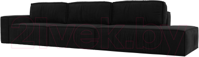 Диван Лига Диванов Прага Модерн Лонг подлокотник слева / 121751L - фото