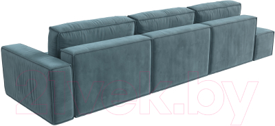 Диван Лига Диванов Прага Модерн Лонг подлокотник справа / 121740