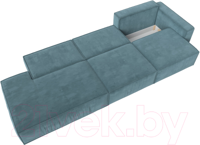 Диван Лига Диванов Прага Модерн Лонг подлокотник справа / 121740