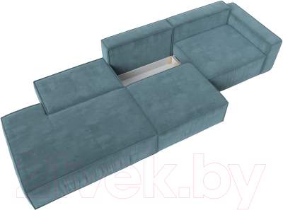 Диван Лига Диванов Прага Модерн Лонг подлокотник справа / 121740