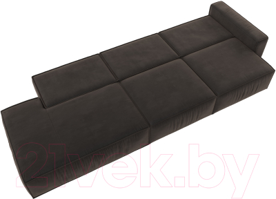 Диван Лига Диванов Прага Модерн Лонг подлокотник справа / 121742