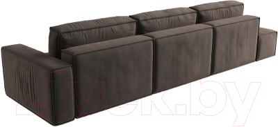 Диван Лига Диванов Прага Модерн Лонг подлокотник справа / 121742