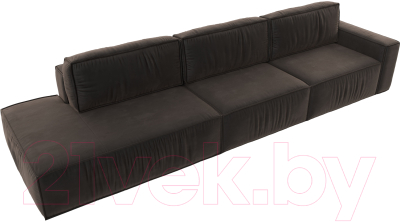 Диван Лига Диванов Прага Модерн Лонг подлокотник справа / 121742