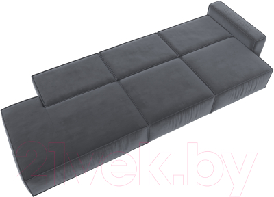 Диван Лига Диванов Прага Модерн Лонг подлокотник справа / 121743