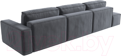 Диван Лига Диванов Прага Модерн Лонг подлокотник справа / 121743