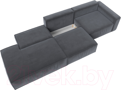 Диван Лига Диванов Прага Модерн Лонг подлокотник справа / 121743