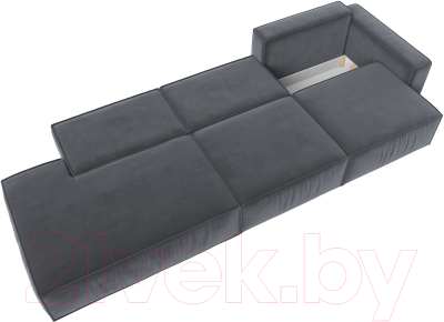 Диван Лига Диванов Прага Модерн Лонг подлокотник справа / 121743