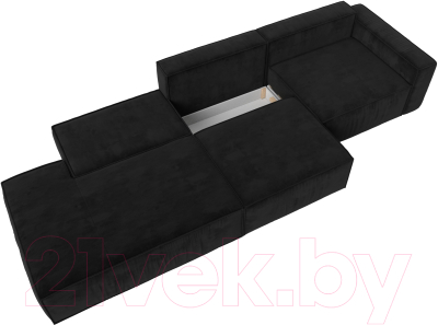 Диван Лига Диванов Прага Модерн Лонг подлокотник справа / 121744