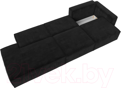 Диван Лига Диванов Прага Модерн Лонг подлокотник справа / 121744