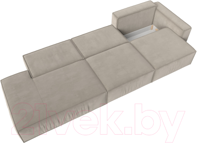 Диван Лига Диванов Прага Модерн Лонг подлокотник справа / 121745