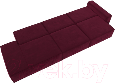 Диван Лига Диванов Прага Модерн Лонг подлокотник справа / 121746