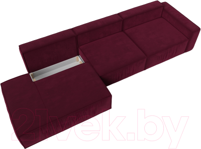 Диван Лига Диванов Прага Модерн Лонг подлокотник справа / 121746