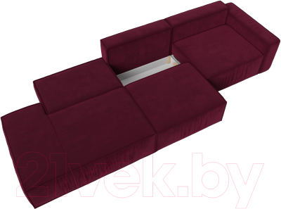 Диван Лига Диванов Прага Модерн Лонг подлокотник справа / 121746