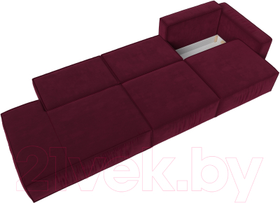 Диван Лига Диванов Прага Модерн Лонг подлокотник справа / 121746