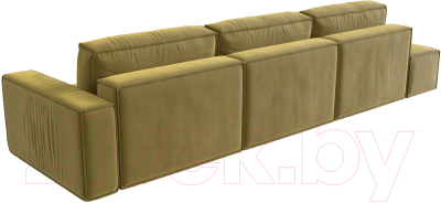 Диван Лига Диванов Прага Модерн Лонг подлокотник справа / 121747