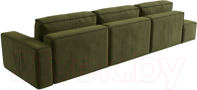 Диван Лига Диванов Прага Модерн Лонг подлокотник справа / 121748