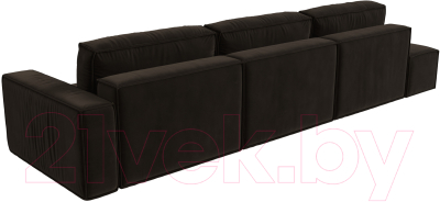 Диван Лига Диванов Прага Модерн Лонг подлокотник справа / 121749