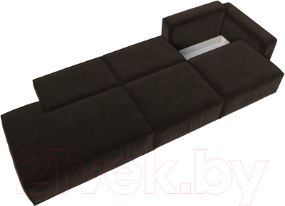 Диван Лига Диванов Прага Модерн Лонг подлокотник справа / 121749