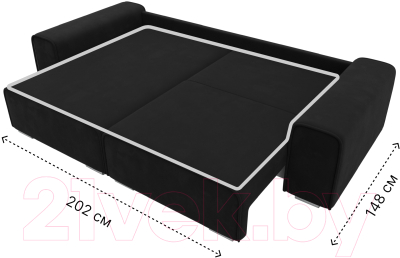 Диван угловой Лига Диванов Лига-029 левый / 121918L