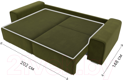 Диван угловой Лига Диванов Лига-029 левый / 121920L
