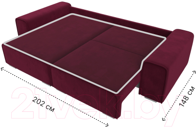 Диван угловой Лига Диванов Лига-029 левый / 121921L