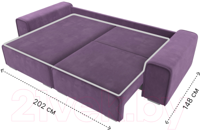 Диван угловой Лига Диванов Лига-029 левый / 121923L