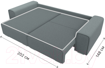 Диван угловой Лига Диванов Лига-029 левый / 121932L