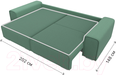 Диван угловой Лига Диванов Лига-029 левый / 121934L 