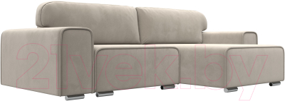 Диван угловой Лига Диванов Лига-029 правый / 121917 - фото