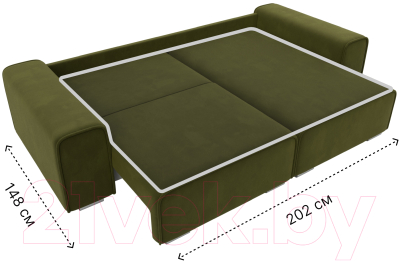 Диван угловой Лига Диванов Лига-029 правый / 121920