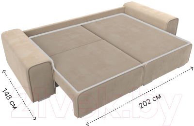 Диван угловой Лига Диванов Лига-029 правый / 121924