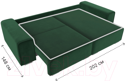 Диван угловой Лига Диванов Лига-029 правый / 121926