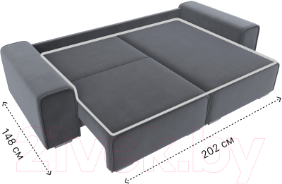 Диван угловой Лига Диванов Лига-029 правый / 121928