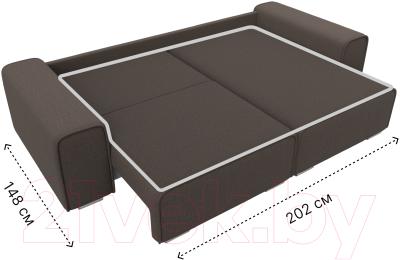 Диван угловой Лига Диванов Лига-029 правый / 121931