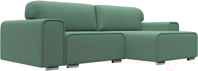 Диван угловой Лига Диванов Лига-029 правый / 121934 - фото