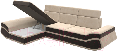 Диван угловой Лига Диванов Лига-032 левый / 121643L