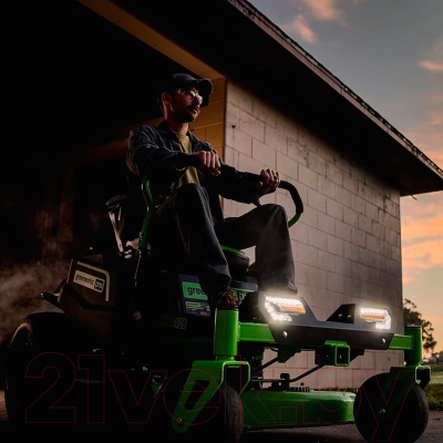 Райдер Greenworks Аккумуляторный Zero Turn CrossoverT GC82ZT107 / 7404107