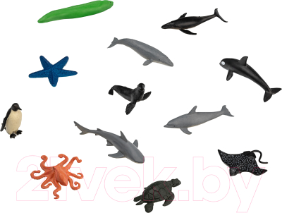 Набор фигурок коллекционных Konik Sealife / AMS3030 - фото